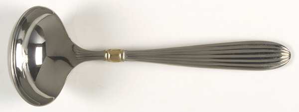 Golden Squire (Stainless, Gold Accent) Solid Gravy Ladle
