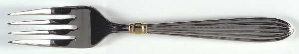 Golden Squire (Stainless, Gold Accent) Individual Salad Fork