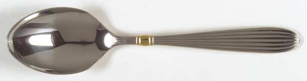 Golden Squire (Stainless, Gold Accent) Tablespoon (Serving Spoon)