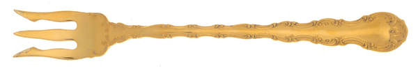 Golden Strasbourg (Sterling, Gold Vermeil) Oyster Fork