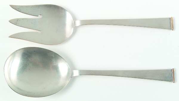 Gold Tip (Sterling, 1952) (2 Pc) Solid Salad Set