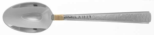 Golden Vista (Stainless, Gold Accent) Place/Oval Soup Spoon