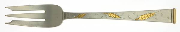 Golden Wheat (Sterling, 1952) Individual Salad Fork