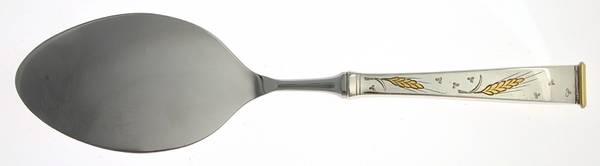 Golden Wheat (Sterling, 1952) Pastry Server with Stainless Blade