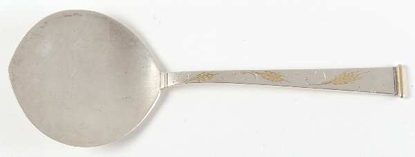 Golden Wheat (Sterling, 1952) Large Cucumber Server
