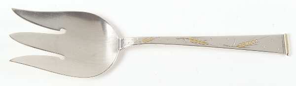 Golden Wheat (Sterling, 1952) Solid Salad Serving Fork