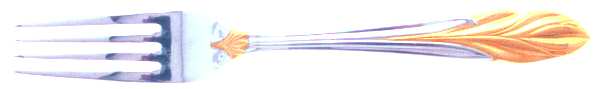 Golden Willow (Stainless) Fork