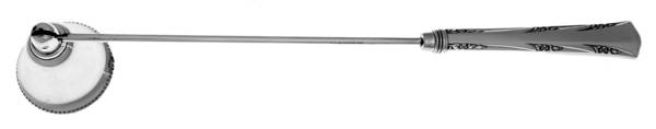 Greenbrier (Sterling, 1938, No Monos) Candle Snuffer with Silverplate Implement