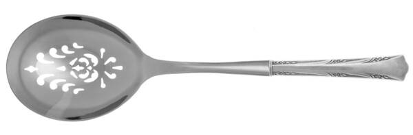 Greenbrier (Sterling, 1938, No Monos) Casserole Spoon with Pierced Stainless Bowl HC