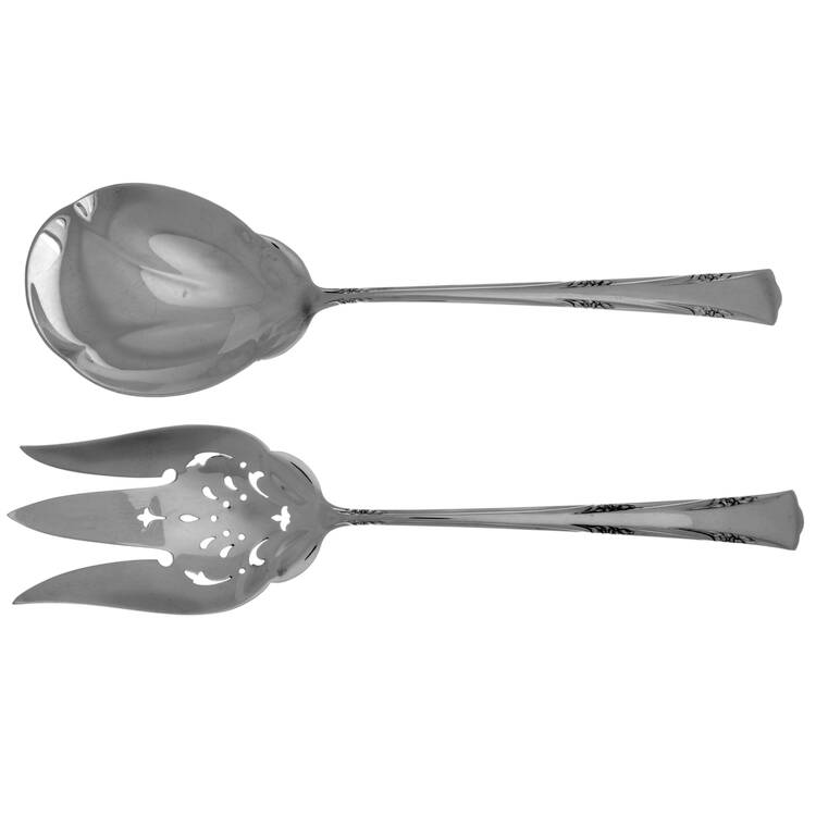 Greenbrier (Sterling, 1938, No Monos) (2 Pc) Solid Salad Set