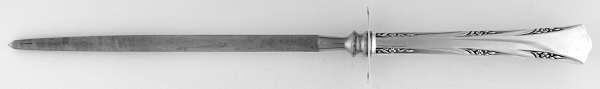 Greenbrier (Sterling, 1938, No Monos) Large Steel Rod Knife Sharpener