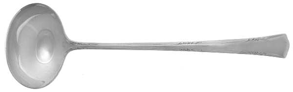 Greenbrier (Sterling, 1938, No Monos) Ladle-Cream/Solid Piece-Small