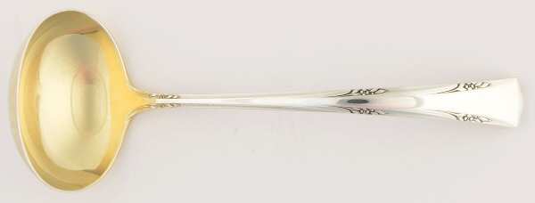 Greenbrier (Sterling, 1938, No Monos) Solid Gravy Ladle