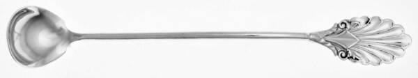 Grecian (Sterling, 1861) Mustard Spoon