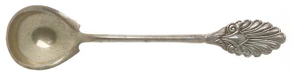 Grecian (Sterling, 1861) Coin Salt Master Spoon