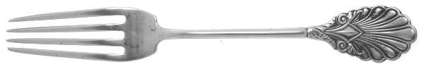 Grecian (Sterling, 1861) Solid Youth Tea Fork