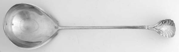 Grecian (Sterling, 1861) Oyster Ladle Solid Piece