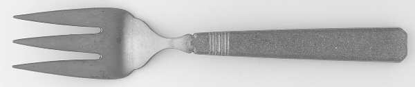 Gs8 (Pewter) Medium Solid Cold Meat Serving Fork
