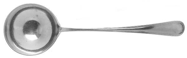 Hamilton (Sterling, 1909) Round Bowl Soup Spoon (Bouillon)