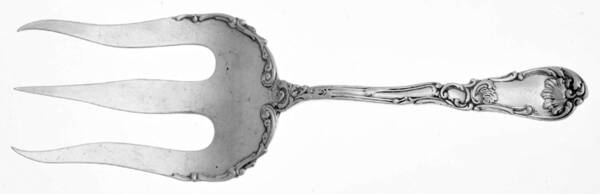 Hanover (Sterling, 1895) Solid Toast Serving Fork