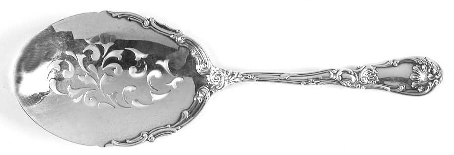 Hanover (Sterling, 1895) Pierced Nut Serving Spoon