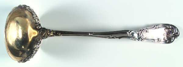 Hanover (Sterling, 1895) Large Solid Soup Ladle