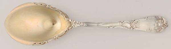 Hanover (Sterling, 1895) Spoon-Blanc Mange/Srvg-Solid