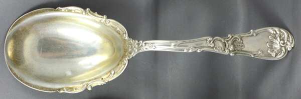 Hanover (Sterling, 1895) Large Solid Berry/Casserole Spoon