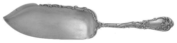 Hanover (Sterling, 1895) Large Solid Fish Serving Knife