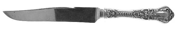 Henry II (Sterling, 1900) Individual Fish Knife with Silverplate Blade