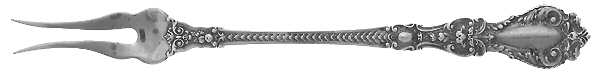 Henry II (Sterling, 1900) Two-Tine Butter Pick