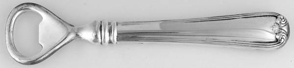 Heritage (Silverplate, Accessory Pieces Only) Bottle Opener with Stainless Bowl