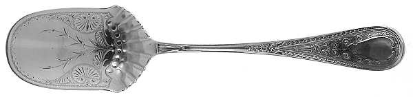Hindostanee (Sterling, 1878) Ice Cream Spoon Bright Cut