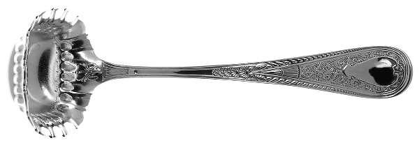 Hindostanee (Sterling, 1878) Solid Piece Cream Ladle