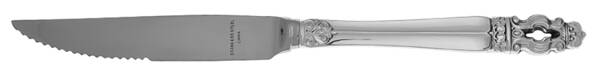 Hispana-Sovereign (Sterling, 1968) Steak Knife Individual Hollow, Serrate HC