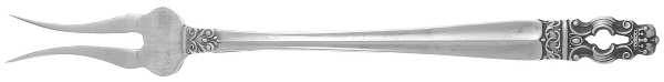 Hispana-Sovereign (Sterling, 1968) Short Handle Pickle/Olive Fork