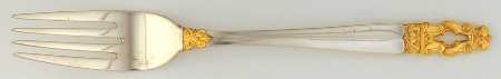 Hispana-Sovereign Gold (Sterling, 1986) Fork