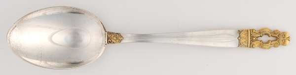 Hispana-Sovereign Gold (Sterling, 1986) Tablespoon (Serving Spoon)