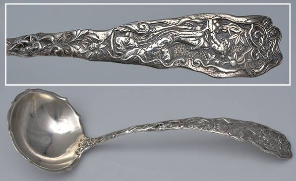 Hizen (Sterling, 1880) Solid Soup Ladle