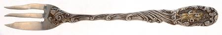 Hizen (Sterling, 1880) Monogram Oyster Fork
