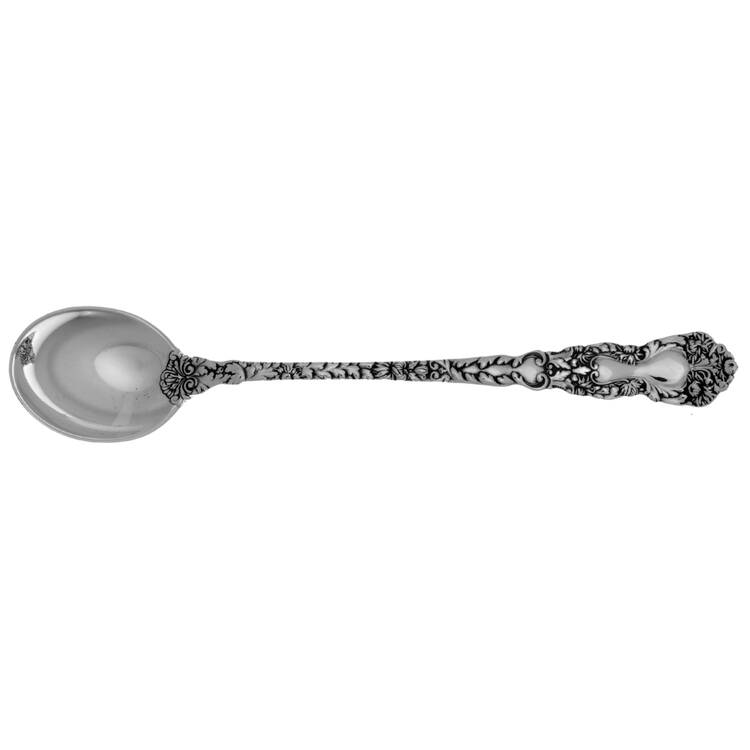 Imperial Chrysanthemum (Sterling, 1894, No Monos) Large Chocolate Spoon