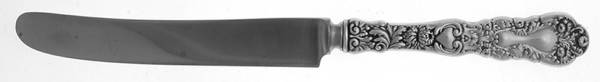 Imperial Chrysanthemum (Sterling, 1894, No Monos) Old French Hollow Knife with Bolster
