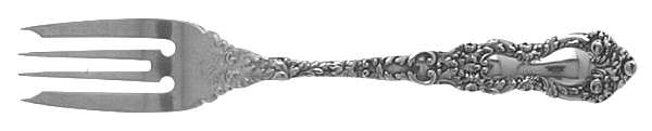 Imperial Chrysanthemum (Sterling, 1894, No Monos) Individual Salad Fork
