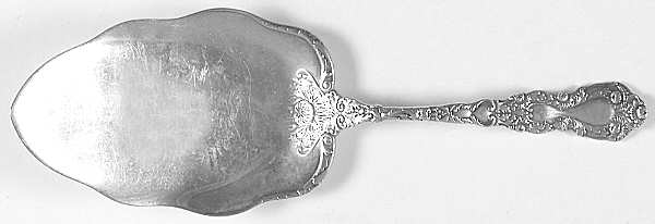 Imperial Chrysanthemum (Sterling, 1894, No Monos) Large Solid Pie Knife by Gorham Silver