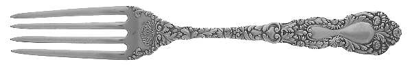 Imperial Chrysanthemum (Sterling, 1894, No Monos) Fork