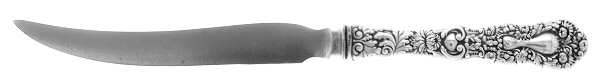 Imperial Chrysanthemum (Sterling, 1894, No Monos) Individual Bird Knife with Stainless Blade