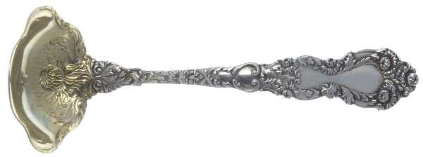 Imperial Chrysanthemum (Sterling, 1894, No Monos) Ladle-Cream/Solid Piece-Small