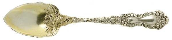 Imperial Chrysanthemum (Sterling, 1894, No Monos) Orange Spoon