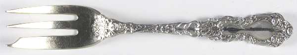 Imperial Chrysanthemum (Sterling, 1894, No Monos) Old Style Pickle Fork