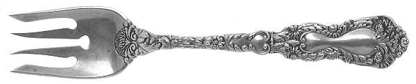 Imperial Chrysanthemum (Sterling, 1894, No Monos) Large Ramekin Fork
